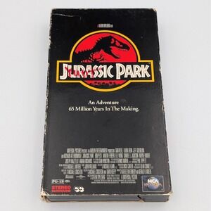 Jurassic Park VHS Tape 1994 MCA Universal Home Video Steven Spielberg Movie